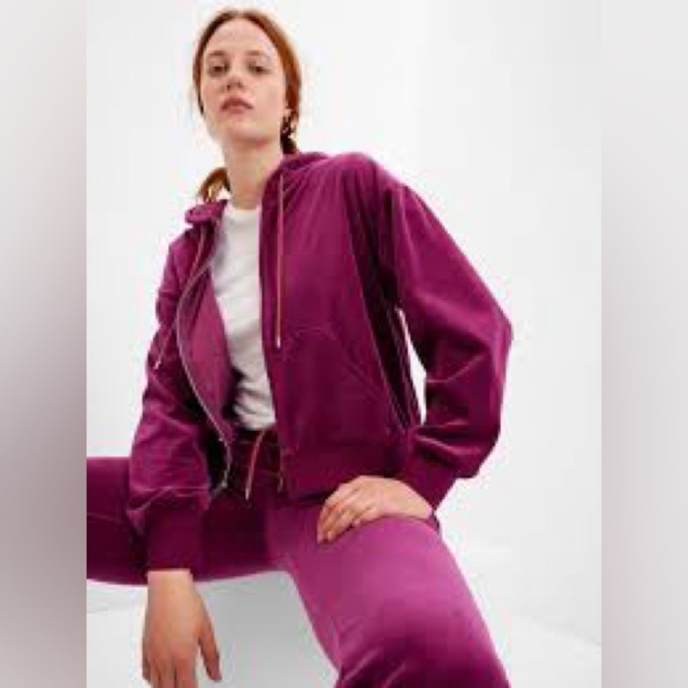 GAP Women's Huckleberry purple & Black Track Suits (2 for 1, 4 items)